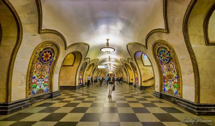 Moscow - Novoslobodskaya Metro Station 2 Moscow - Novoslobodskaya Metro Station 2